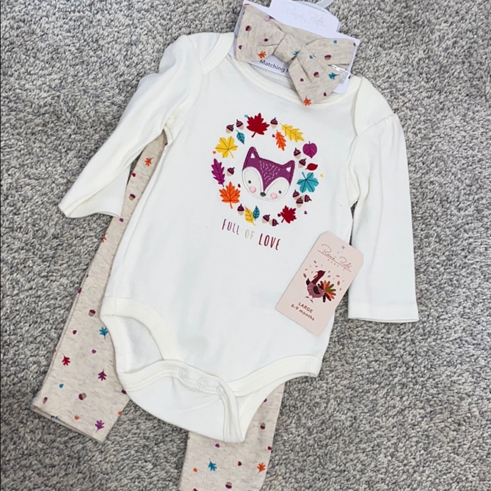 3 piece girls fall outfit